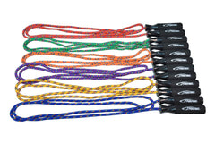 SPORTIME BRAIDED POLYPROPYLENE JUMP ROPE 8 FOOT MULTICOLOR
