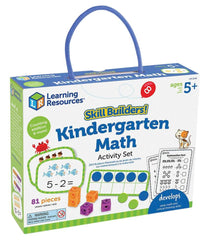 LEARNING RESOURCES SKILL BUILDERS KINDERGARTEN MATH