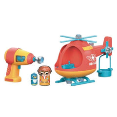 DESIGN AND DRILL BOLT BUDDIES HELICOPTER