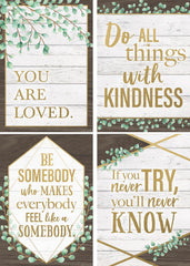 EUCALYPTUS POSITIVE POSTER PACK - 4 POSTERS