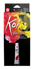 PAINT WATERCOLOR TUBES KOI SET OF 12