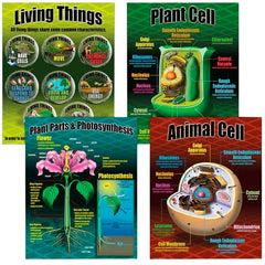 POSTER LIFE SCIENCE 4-PACK SET