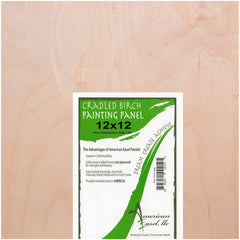 PANEL PAINTING BIRCH 12X12