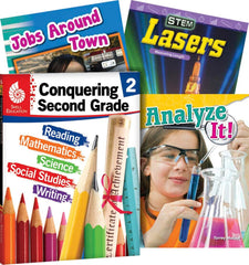 CONQUERING SECOND GRADE 4-BOOK SET