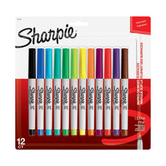 MARKER SHARPIE ULTRAFINE ASSORTED SET OF 12