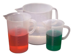 UNITED SCIENTIFIC BEAKERS WITH HANDLE TALL FORM PP 1000ML