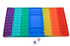 GAME SENSORY PUSH POP WITH TWO DICE