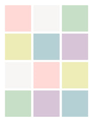 DRY ERASE STICKABLES 3 X 3 ASST W/MARKER 1 PACK OF 12 SHEETS