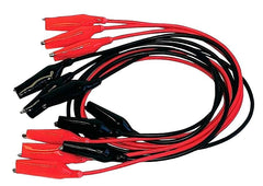 UNITED SCIENTIFIC ALLIGATOR CLIP LEADS 36 INCHES PACK OF 6