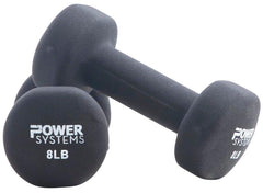 NEOPRENE COATED DUMBBELLS 8 LBS