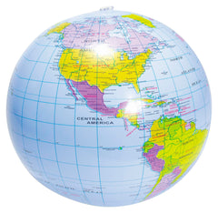 UNITED SCIENTIFIC GLOBE GEOPOLITICAL INFLATABLE