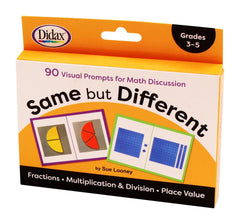 CARDS SAME BUT DIFFERENT GRADES 3-5