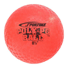 SPORTIME BALL POLY PG 8.5 INCH - RED