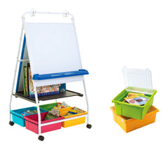 CLASSIC ROYAL READING WRITING CENTER WITH VIBRANT TUB COMBO AND LIDS