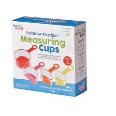 MEASURING CUPS RAINBOW FRACTION SET OF 4