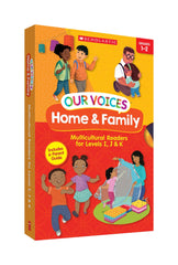 BOOKS OUR VOICES HOME AND FAMILY SET OF 16