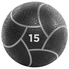ELITE POWER MEDICINE BALL PRIME - 15 LBS - GRAY