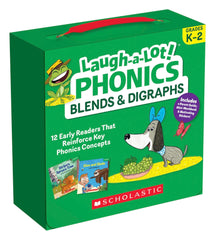 BOOKS LAUGH-A-LOT PHONICS BLENDS AND DIGRAPHS SINGLE SET GRADES K-2