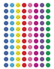 STICKERS FOIL HAPPY FACE MINI
