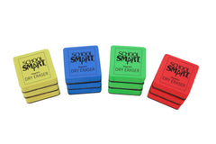 ERASERS SCHOOL SMART MAGNETIC DRY ERASE 2 X 2 PACK OF 12