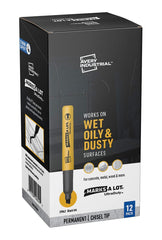 MARKER PERMANENT MARKS-A-LOT CHISEL PACK OF 12