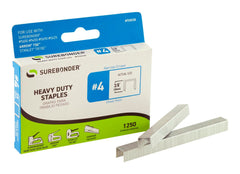 STAPLES HEAVY DUTY #4 SUREBONDER 3/8 IN PACK OF 1250