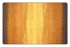 CARPETS FOR KIDS - PIXEL PERFECT EARTH TONE STRIPES - 6 FT X 9 FT RECTANGLE - BROWN