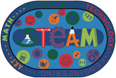 CARPETS FOR KIDS - KIDSVALUE PLUS STEAM - 6 FT X 9 FT OVAL