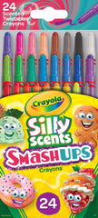 CRAYONS CRAYOLA SILLY SCENT MINI TWISTABLE ASST SMASH UP SET OF 24