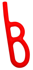 B-BUDDY HAND-HELD CHEW SMOOTH RED