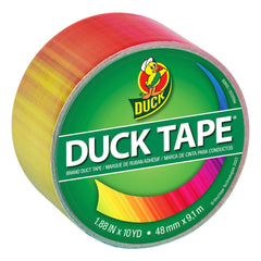 TAPE DUCK RAINBOW COLORS 1.88 IN X10 YD