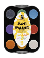 PAINT ART RICHESON 9 COLOR METALLIC SET