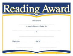 AWARD RECOGNITION READING 8-1/2 X 11 INCHES 70 LB