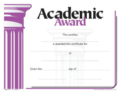 AWARD RECOGNITION ACADEMIC 8-1/2 X 11 INCHES 70 LB