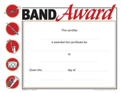 AWARD RECOGNITION BAND 8-1/2 X 11 INCHES 70 LB