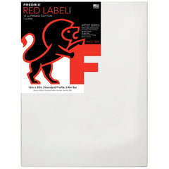 CANVAS STRETCHED ARTIST RED LABEL FREDRIX 16X20