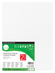 CANVAS STRETCHED SIMPLY 11X14 PACK OF 2