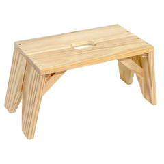 WOOD DESIGNS OUTDOOR BENCH - 20 X 11 X 12 INCHES