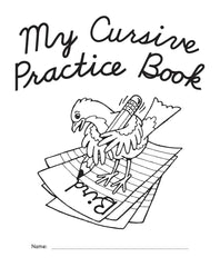 MY OWN BOOKS MY CURSIVE PRACTICE BOOK 10-PACK