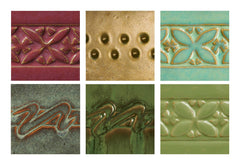 GLAZE AMACO POTTERS CHOICE SET 2 PINTS SET OF 6