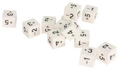 POSITIVE AND NEGATIVE NUMBER DICE