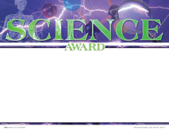 AWARD RECOGNITION SCIENCE BLANK 8-1/2 X 11 PACK OF 25