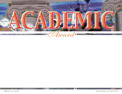 AWARD RECOGNITION ACADEMIC BLANK 8-1/2 X 11 PACK OF 25
