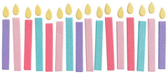 SIZZIX THINLITS DIE BIRTHDAY CANDLES
