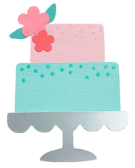 SIZZIX BIGZ DIE CELEBRATION CAKE BY ALEXIS TRIMBLE