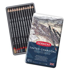 Tinted Charcoal Tin Pack 12