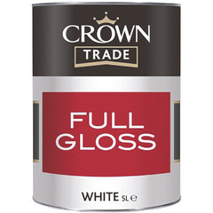 Paint Gloss Brill White 5Ltr