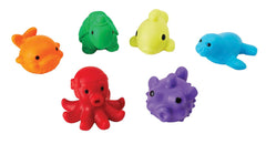 VINYL SEA CREATURE TOSSERS 6-SET