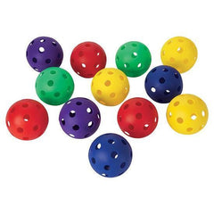 PLASTIC SOFTBALL ASST COLORS - EACH