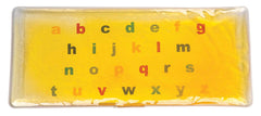 ALPHABET GLITTER GEL LAP PAD-LOWER NF7